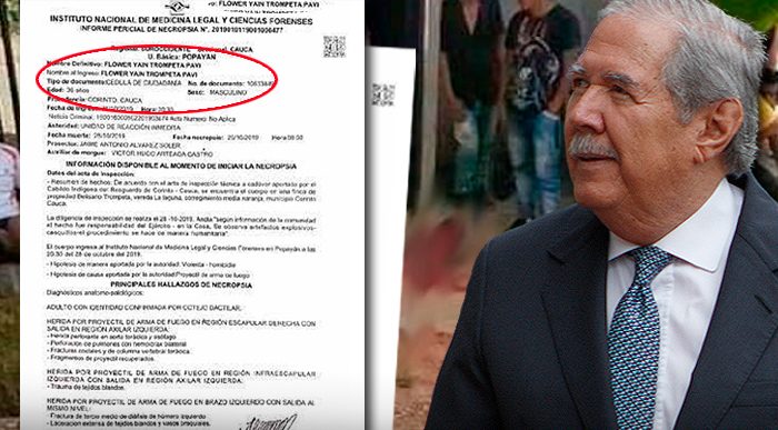  - El indígena Flower Trompeta, otra muerte que pesa sobre el ministro Botero