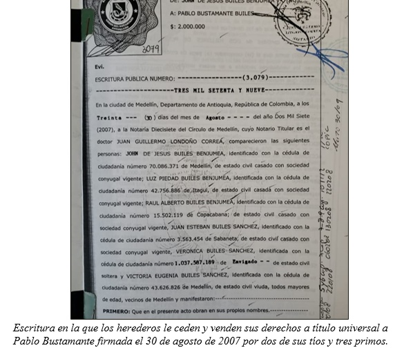  - La pelea por la millonaria herencia de los Builes