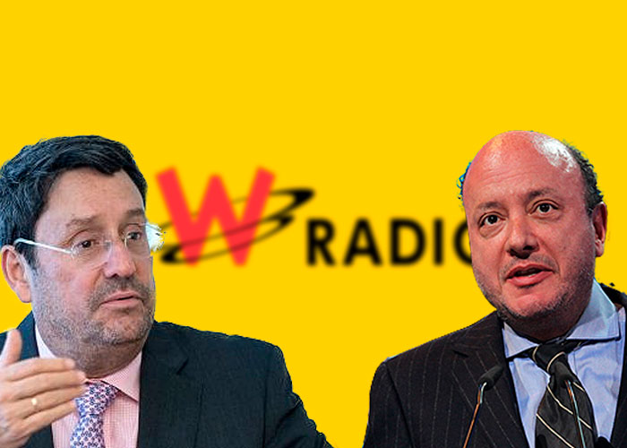 Pacho Santos le tira enojado el teléfono a Julio Sánchez