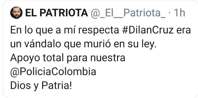  - La canallada del Patriota con Dilan Cruz