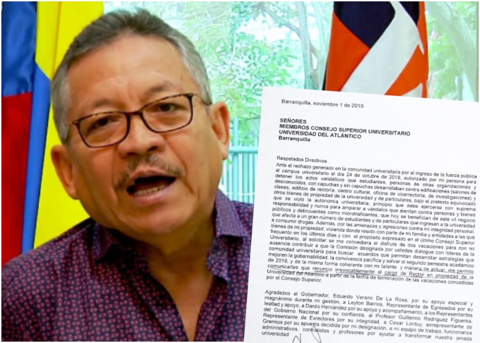 La última jugadita de Carlos Prasca antes de renunciar a la Uniatlántico