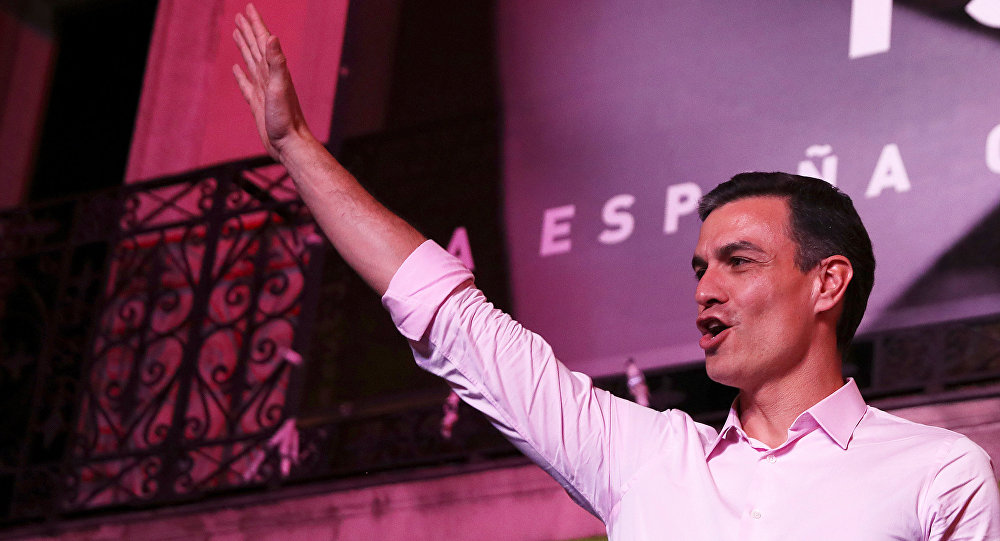 El socialista Pedro Sánchez se mantiene en la Presidencia de España