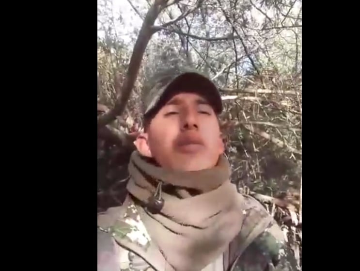 “Viva el hpta paro” el soldado que se le reveló a Duque. Video