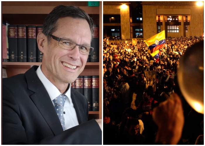 El embajador de Alemania analiza el paro