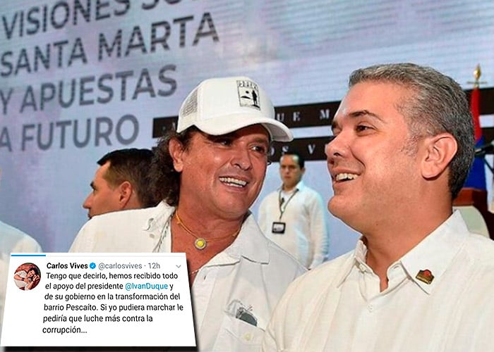 Un cobarde uribista de clóset llamado Carlos Vives