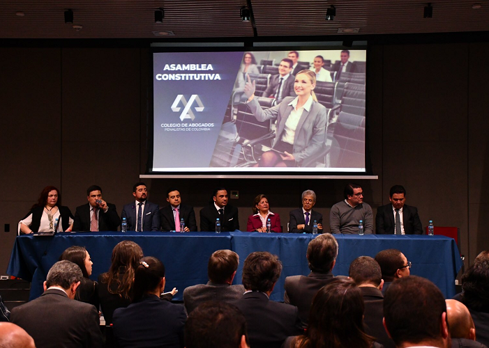 Desde Europa, felicitaciones al Colegio de Abogados Penalistas de Colombia