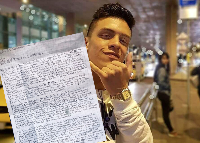 La contundente carta de la mamá de Dilan, asesinado por el ESMAD, al presidente Duque