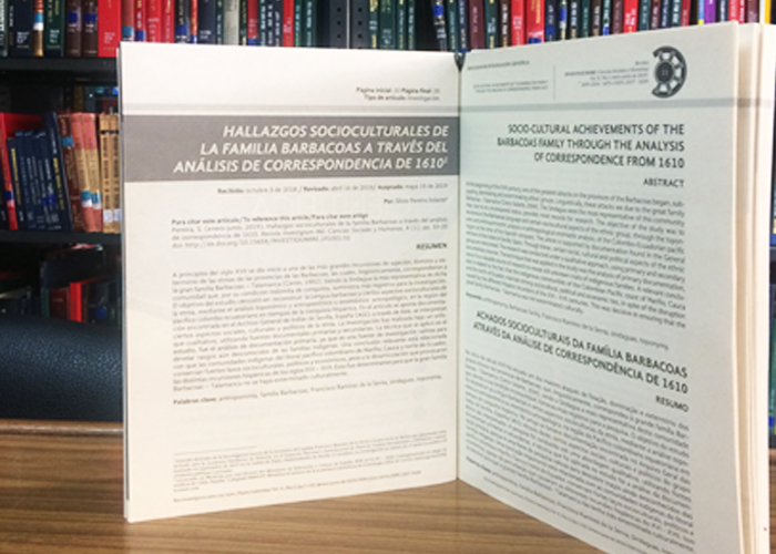 El artículo de Silvio Pereira Solarte que llegó a la revista In Vestigium Ire