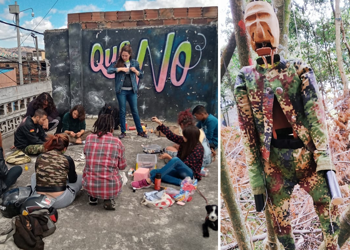 Teatro de marionetas para la resiliencia de las víctimas