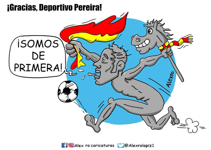 Caricatura: ¡Gracias, Deportivo Pereira!