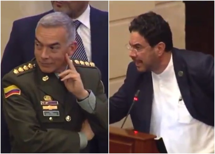 La burla del director de la Policía al debate del Esmad