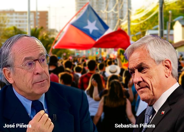 Sebastián y José Piñera: dos hermanos enfrentados en medio de la revuelta chilena