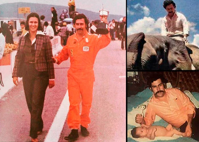 Pablo Escobar y su vida privada antes de la guerra