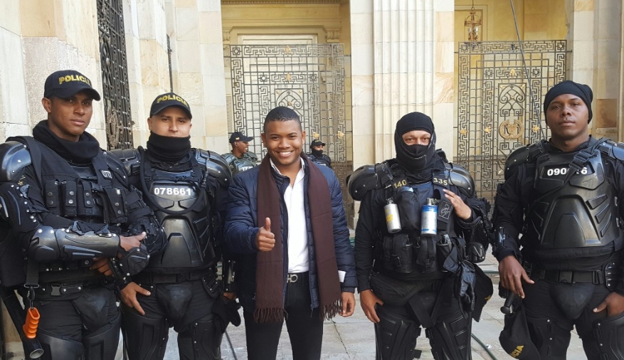 Miguel Polo Polo y su amor por el Esmad