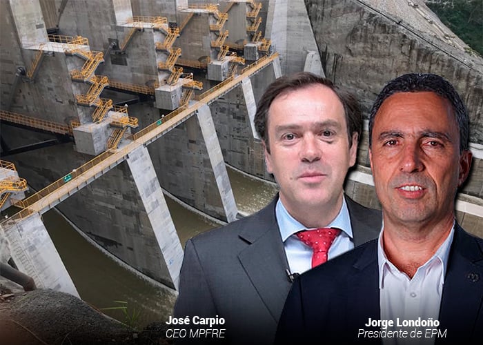 Mapfre pagará $ 3 billones por seguro de Hidroituango