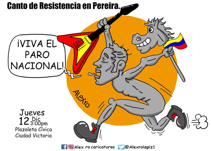 Caricatura: Un canto de resistencia
