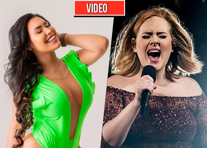 Ana del Castillo y su triste intento de imitar a Adele