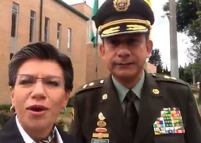 ¿La Policía de Bogotá si aceptará que la mande una lesbiana?