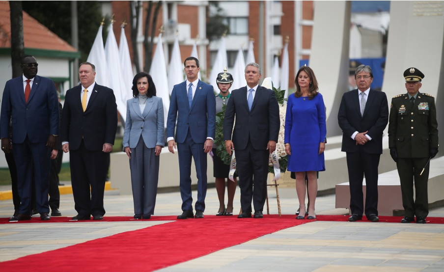 Pompeo será testigo de ejercicio de militares colombianos y gringos