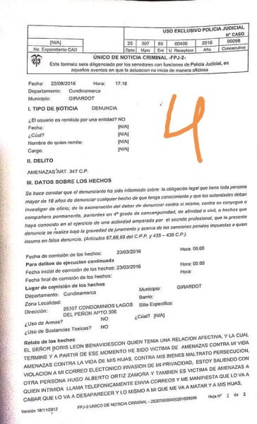 "Le voy a arrancar la cabeza" Secretario de Gobierno de Girardot a su expareja - -- Las2orillas - "Le voy a arrancar la cabeza" Secretario de Gobierno de Girardot a su expareja