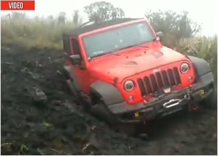 Jeeps destrozan frailejones en páramo cerca a Bogotá. VIDEO