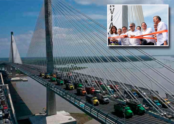 Se están robando a pedazos el nuevo Puente Pumarejo
