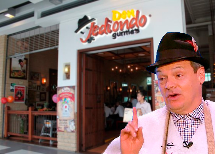 Don Jediondo no logró sacar adelante sus restaurantes 