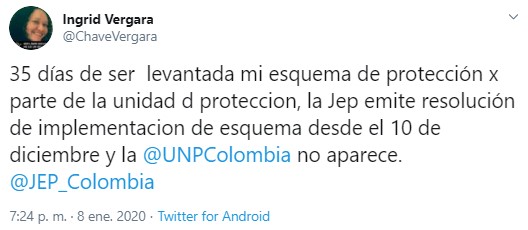  - ¿UNP reacia a proteger a lideresa social de Sucre?