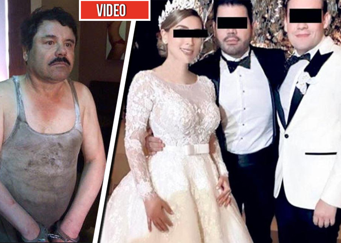 La narco-rumba con la que se casó la hija del Chapo Guzmán