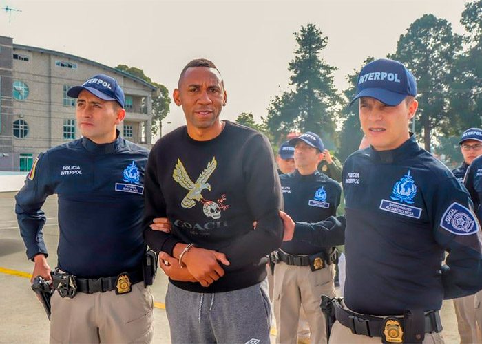  - Fotos: La extraditación de John Viáfara