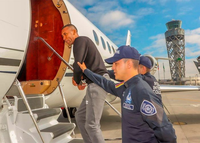  - Fotos: La extraditación de John Viáfara