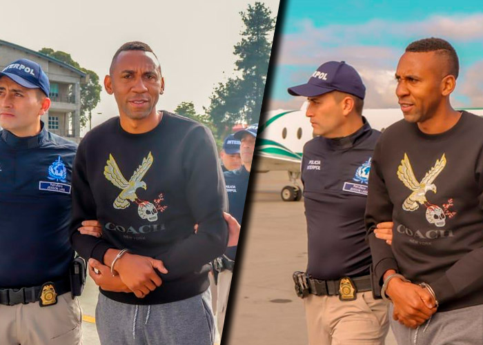 Fotos: La extraditación de John Viáfara