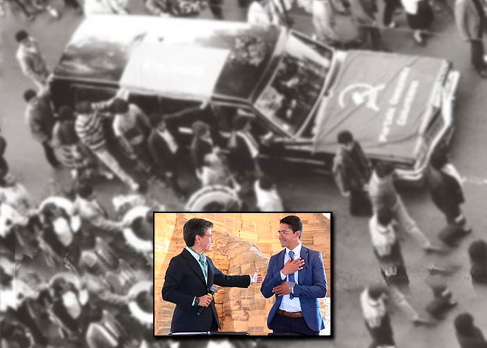 José Antequera, el homenaje de la alcaldesa a las víctimas en Bogotá