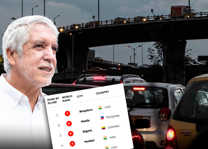 La Bogotá de Peñalosa quedó entre las 3 ciudades más congestionadas del mundo