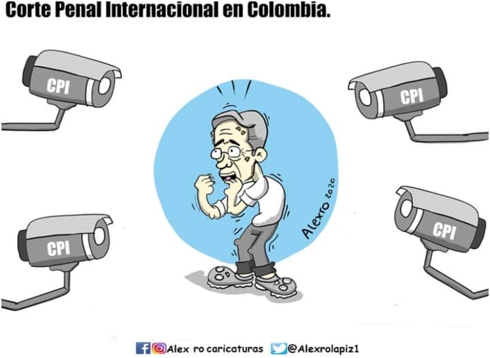 Caricatura: Alguien parece estar preocupado...