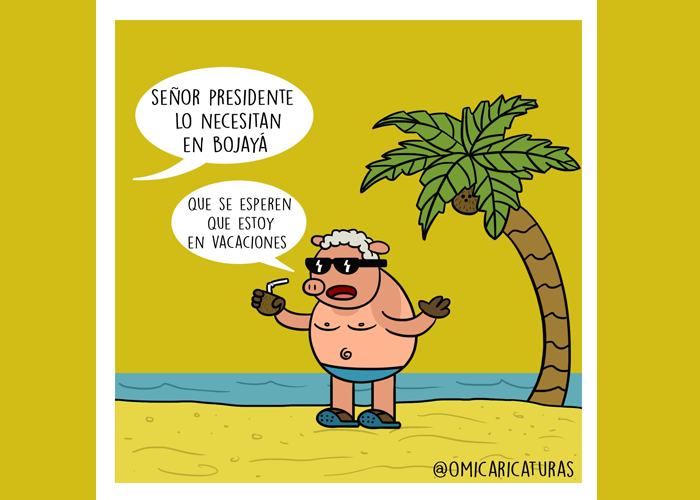 Caricatura: Las prioridades del presidente