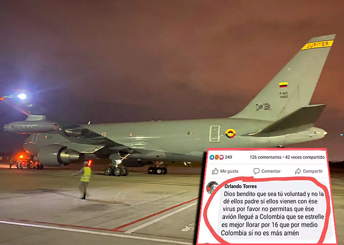 “Dios haz que se estrelle ese avión” el miedo que despiertan los colombianos rescatados de China