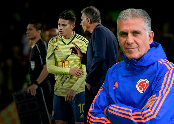 La grosería de James con Queiroz explica por qué Zidane lo desprecia