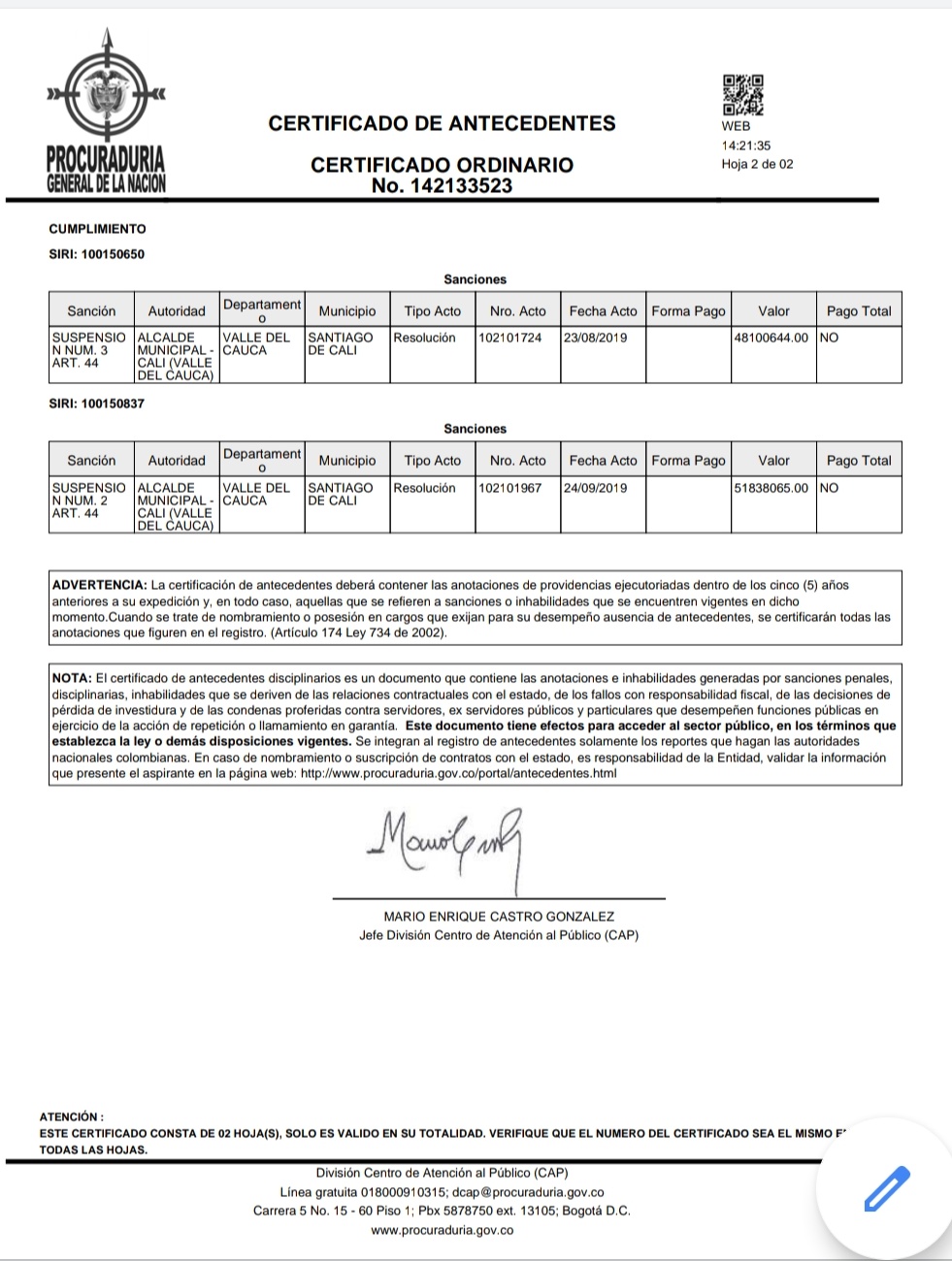  - El duro sindicato del Acueducto de Bogotá se alista a enfrentar a la nueva directora