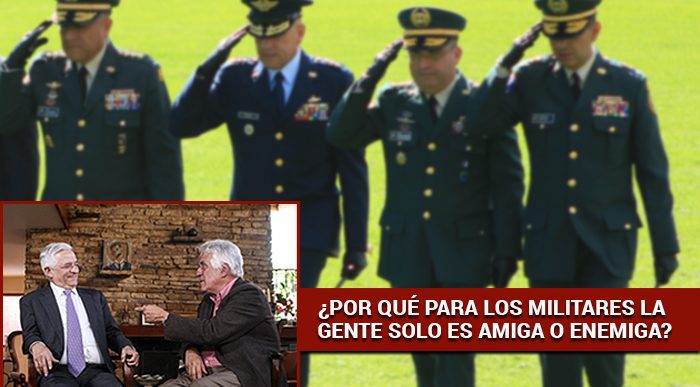  - "Es mentira que a los militares les guste la guerra"