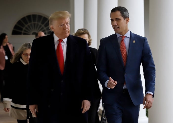 VIDEO: Honores de Trump para Guaidó en la Casa Blanca