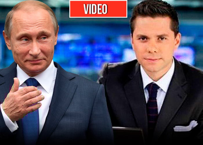 El canal de Vladimir Putin se burla de Luis Carlos Vélez