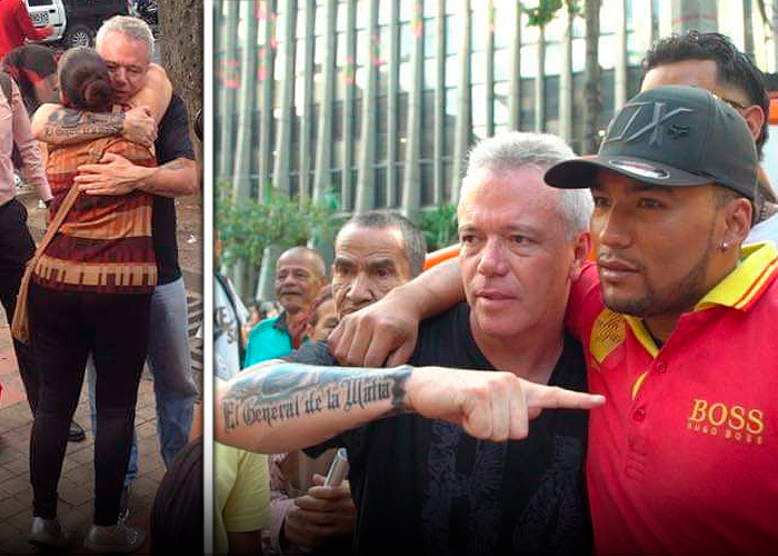 La admiración que despertaba Popeye en las calles de Medellín 
