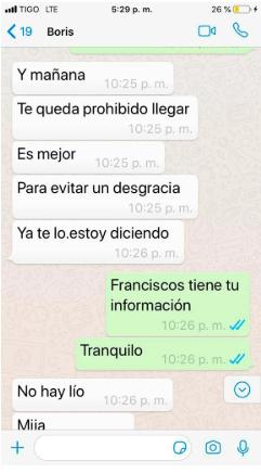  - "Le voy a arrancar la cabeza" Secretario de Gobierno de Girardot a su expareja