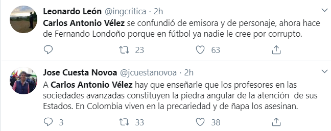  - El odio que sienten los colombianos por Carlos Antonio Vélez