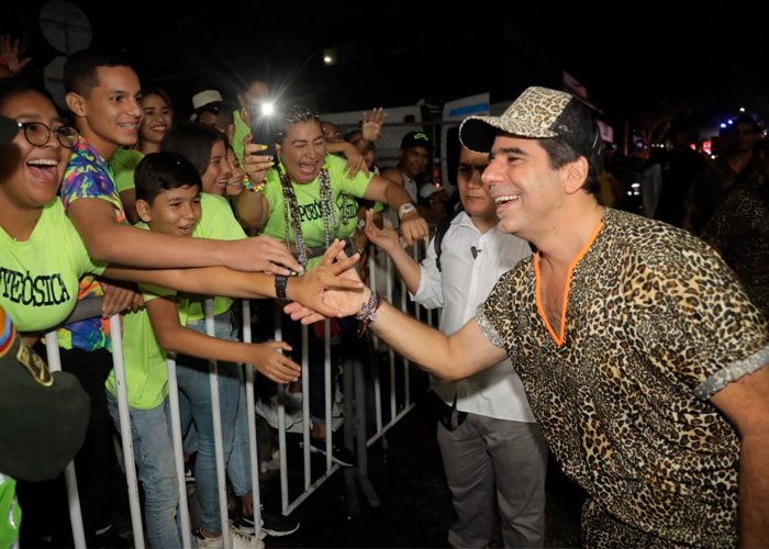 Alejandro Char sigue de rockstar en Barranquilla