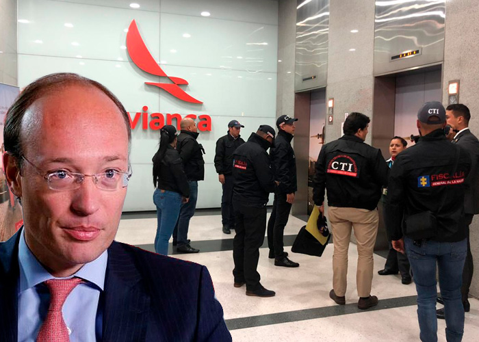 Avianca allanada por la Fiscalía