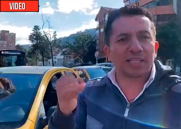 El drama de un taxista por el regreso de Uber a Colombia. Video