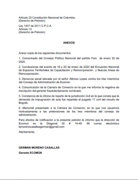  - Ecomún: la cooperativa de las Farc que los tiene divididos