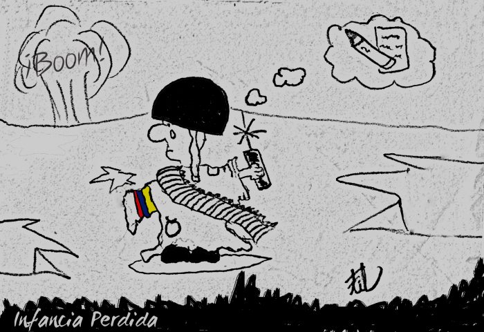  - Caricatura: "Infancia Perdida"